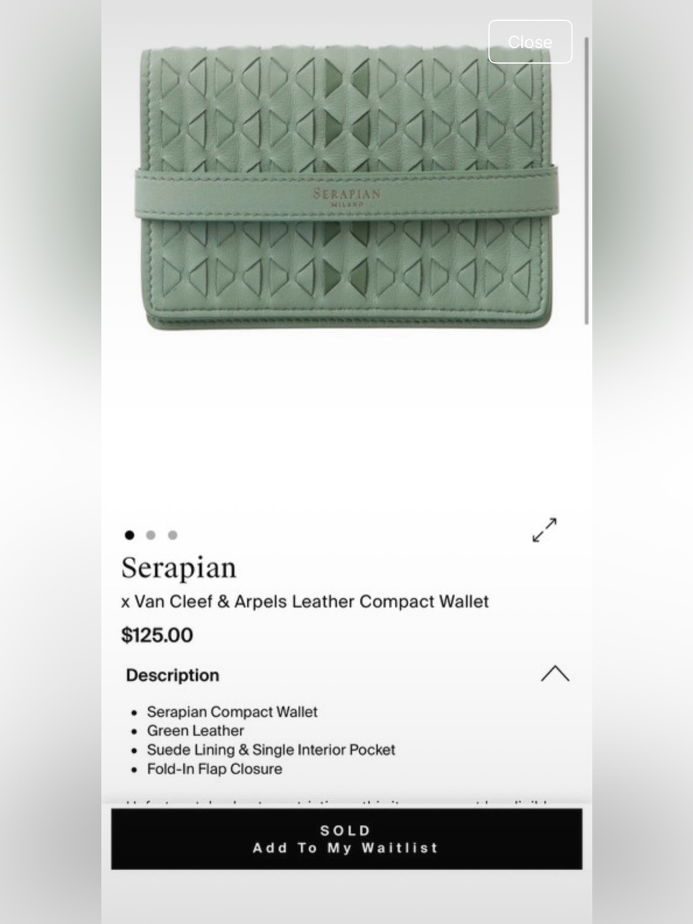 SERAPIAN WALLET - Picture 1 of 9